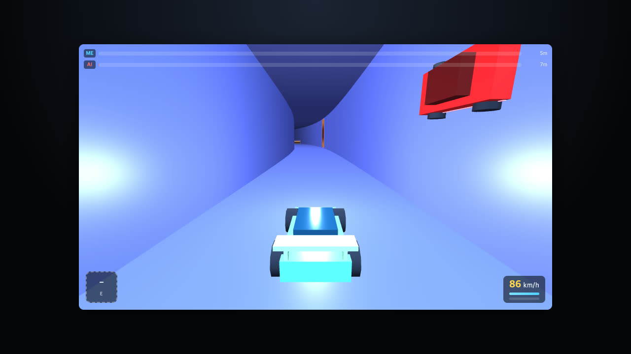 VOID RUN 3D 게임 화면